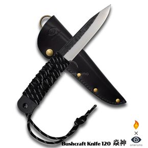 Bushcraft knife 120 炎神 究極キャンパーナイフ