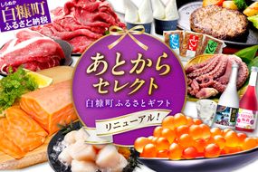 大好評！あとからセレクト【ふるさとギフト】北海道白糠町！あとから選べる ギフト いくら サーモン ほたて 海鮮 豚肉 鍛高譚