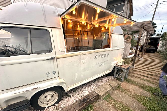 杉戸宿珈琲 ご利用券 3千円分｜コーヒー スタンド 米粉 クレープ おしゃれ バン エスタフェット 東武動物公園駅 ココティすぎと 杉戸 [0729]