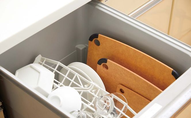 [ ミクロまな板 (L) (M) (S) セット 茶 ] アサヒ軽金属 