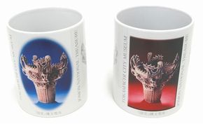 土器マグカップぺアセット 食器 コップ 