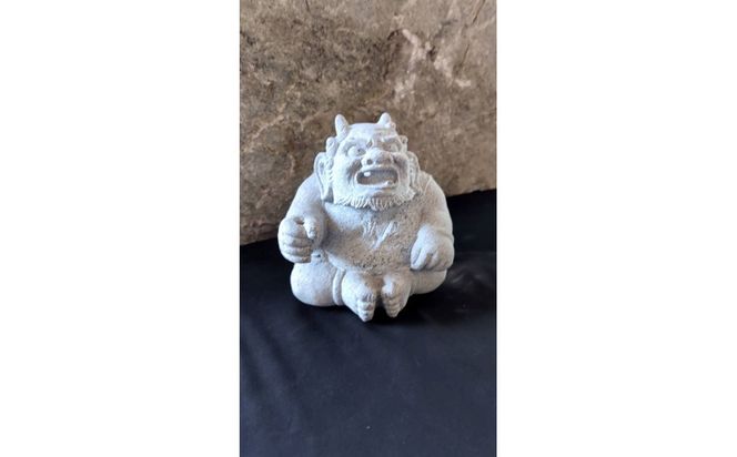 庵治石「鬼っこ」げん爺 372013_GH020