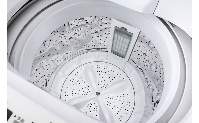 洗濯機 全自動洗濯機 7.0kg ITW-70A01-WH ホワイト アイリスオーヤマ 縦型 縦型洗濯機 小型 コンパクト 上開き 予約タイマー チャイルドロック 新生活 一人暮らし