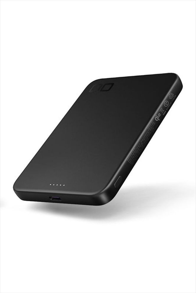 CIO 発火しにくい モバイルバッテリー 5000mAh SMARTCOBY SLIM II Wireless2.0 SS5K ブラック｜小型 軽量 おしゃれ 便利 [2650]