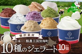 贅沢素材・10種のジェラート【EK0000014】