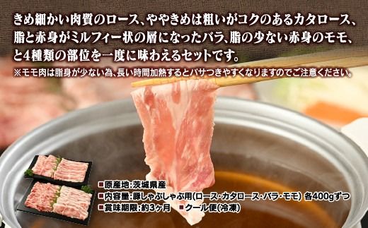 【定期便5ヶ月】佐藤畜産の極選豚　しゃぶしゃぶ 1.6kgセット