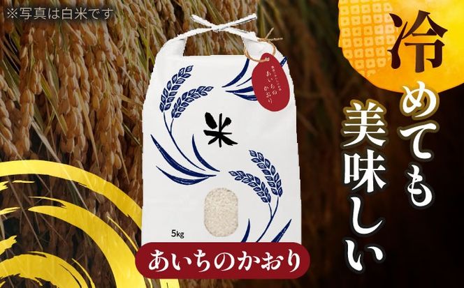 令和6年産　新米　愛知県産あいちのかおり　玄米10kg　特別栽培米　お米　ご飯／戸典オペレーター[AECT027]