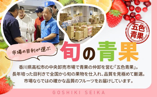 【3回お届け】高松市自慢のフルーツ定期便【E】 372013_T006-769J