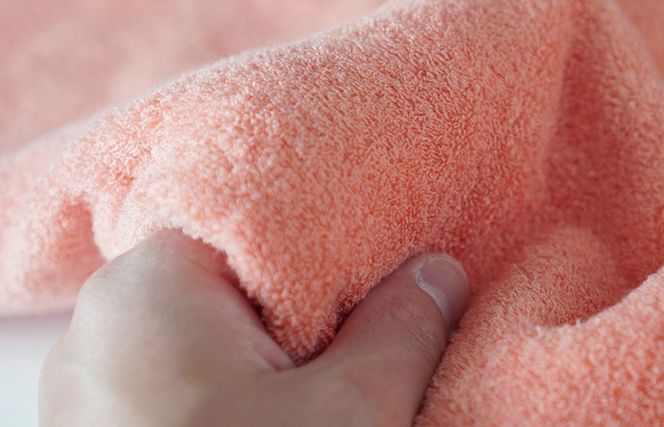 G2055 【スピード発送】シルキータッチ フェイスタオル ピンク5枚