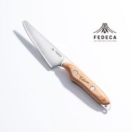 【FEDECA】FEDECAのこども包丁 プレーンホワイト 001058