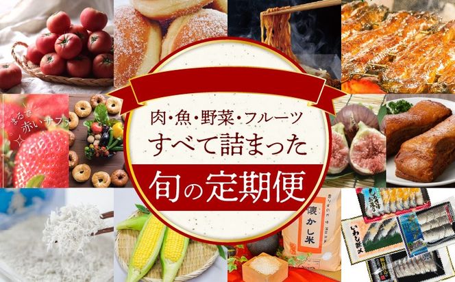 碧南市がチョイスした厳選定期便！ 【全12回】肉・魚・野菜・フルーツすべて詰まった旬の定期便(毎月お届け） 　H028-087