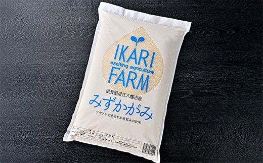 【新米　先行予約】令和8年産冷めても美味しいあっさりとした味わい「みずかがみ」白米【5kg】【C076W】