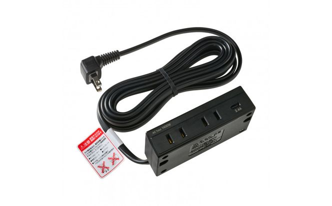 家具用コンセントUSB　FO-UC213(BK） 272183_AZ276