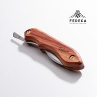 【FEDECA】 折畳式料理ナイフ チューリップウッド 001212
