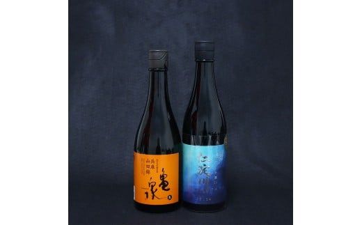 仁淀川純大吟50%CEL24と亀泉純大吟兵庫山田錦 2本 [BQDF009]
