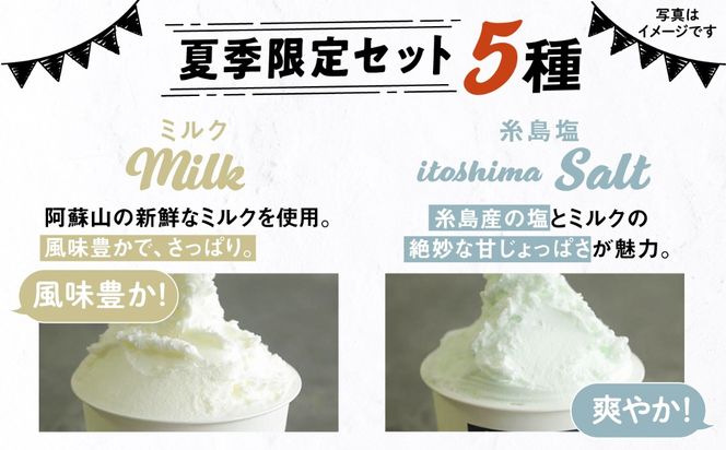 ジェラート アイス [夏季限定] 糸島で行列のできるアイスクリーム屋ジェラートカップ10個セット：ミルク＆ソルベ5種類×各2個（ミルク/塩/マンゴー/グァバ/甘夏）≪糸島≫【LoiterMarket ロイターマーケット】 [AGD003] アイス クリーム アイスクリーム