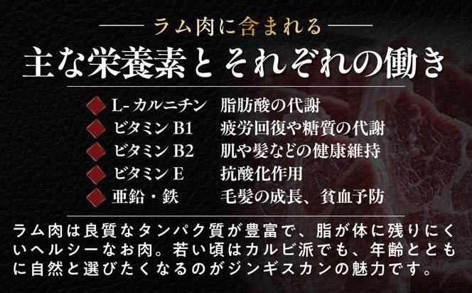 【3ヶ月定期便】味付けジンギスカンとラム肩ロース（各250g×2）セット MROA064