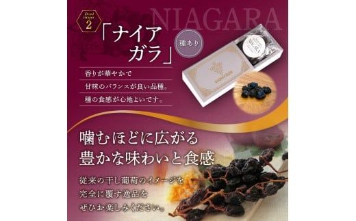 【ギフトボックス】余市産完全無添加干し葡萄DIONYSOS 3箱セット_Y050-0028
