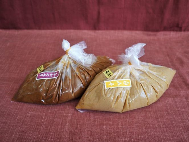 毎日のお味噌汁に！白みそ・合わせみそ　大容量袋入り◇