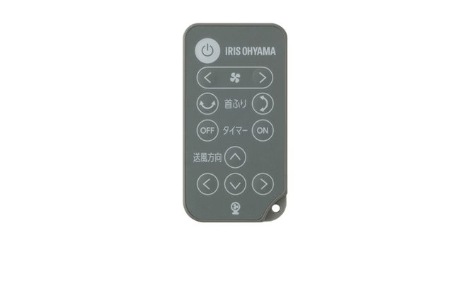 サーキュレーター 扇風機 dcモーター アイリスオーヤマ PCF-SDC15T-EC-AH アッシュグレー 首振り 省エネ dc 28畳 小型 お手入れ簡単 分解 おしゃれ 節電 換気 空気 循環 大風量 上下左右首振り 送風
