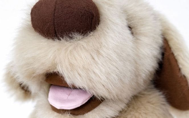 セラピー！？ロボット？「パトラン」（重たいぬいぐるみ）《糸島》【科学工房未來】[AYI001] おもちゃ ぬいぐるみ セラピー 犬 プレゼント ギフト ぬいぐるみおもちゃ ぬいぐるみセラピー ぬいぐるみ犬 ぬいぐるみプレゼント ぬいぐるみギフト