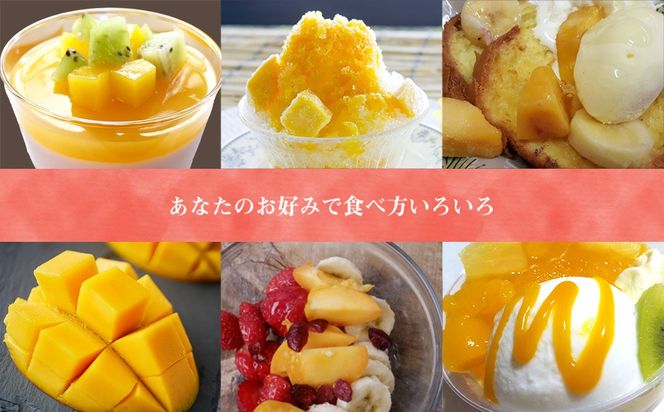 【2027年発送】ご家庭用でも極上に美味しい完熟アップルマンゴー約5kg 農園直送！