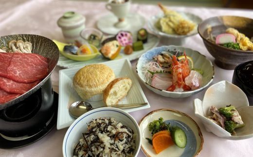 L5-01 真玉温泉山翆荘　スパランド真玉　ペア宿泊券（一泊二食付）C