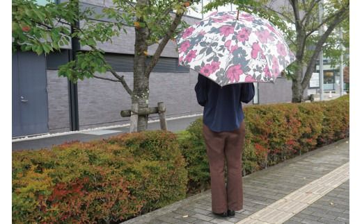 雨長傘　テッセン（赤）