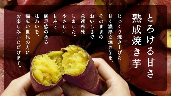冷凍焼き芋 約2㎏ 【 茨城県産 紅はるか 】 冷凍 焼き芋 さつまいも デザート おやつ おいもスイーツ [DL22-NT]