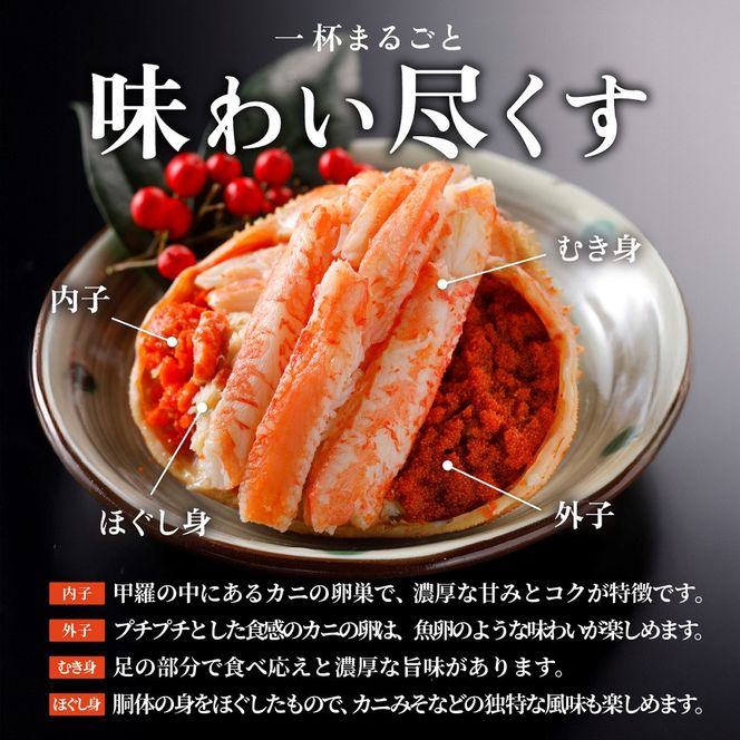 甲羅盛り かに セコガニの甲羅盛 鳥取からお届け！ 8個入り 313726_BS086