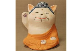 招き猫　ルシャニャ　小 インテリア 工芸品 