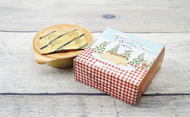 先行予約 とら豆ブリュレ 6個 菓子 プリン お菓子 ゴロゴロ 食べ応え ヘルシー 味変 おすすめ 可愛い 風景 パッケージ 
