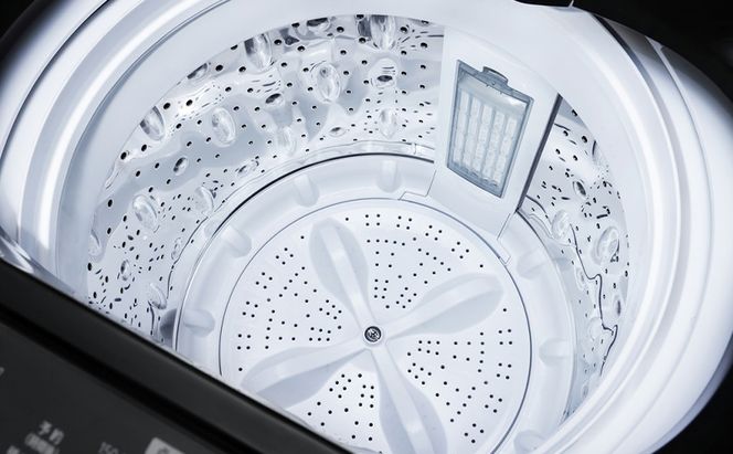 洗濯機 6kg 全自動洗濯機 ITW-60A01-B ブラック アイリスオーヤマ 