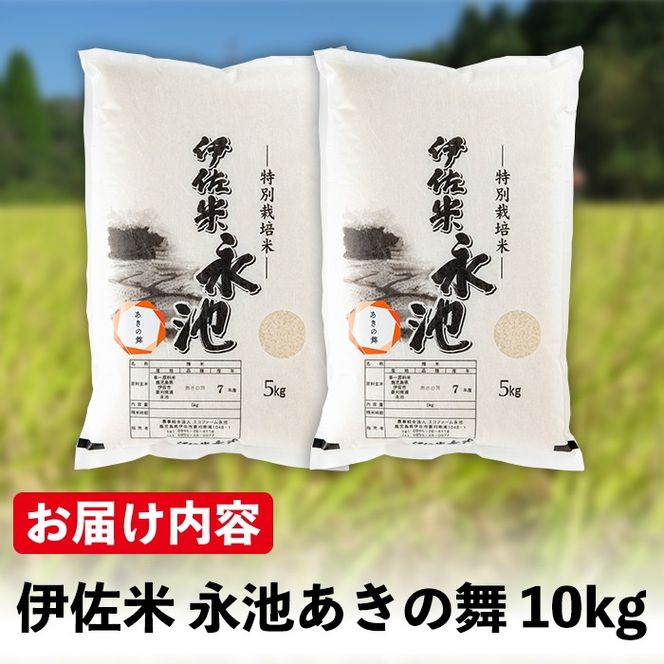isa966《数量限定》令和8年産 新米 特別栽培米 伊佐米永池 あきの舞(10kg) 伊佐市 永池 特産品 お米 新米 米 白米 精米 伊佐米 あきの舞 10kg 【エコファーム永池】