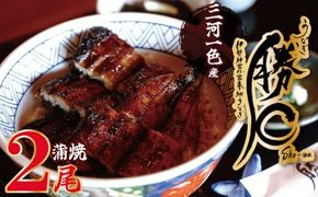 【備長炭で焼く“いい焦がし”】三河一色産うなぎの蒲焼2尾 鰻 ウナギ たれ タレ 国産 備長炭 土用 丑の日 冷凍 三河一色産 H189-021
