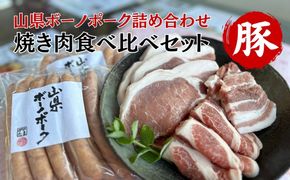 山県ボーノポーク詰め合わせ『焼き肉食べ比べセット』 [No.777]