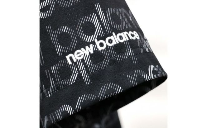 ニューバランスゴルフ ウェア 半袖 ポロシャツ メンズ 通気性 ブラック 012-6168007