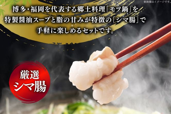 訳あり もつ鍋 博多醤油もつ鍋 2人前 5セット 計10人前 [MEAT PLUS 福岡 県 宇美町 um40azp010054] 鍋 博多 牛鍋 醤油鍋 醤油 牛もつ 牛肉 肉 スープ付き 冷凍 しょうゆ味