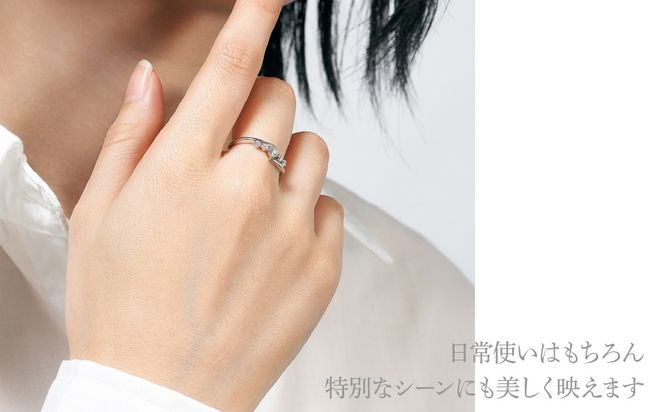 PT900　ダイヤモンド　デザインリング　LC2024 255-004