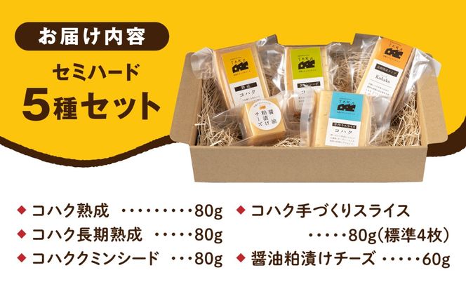 糸島産 生乳 100％ 使用 手作り 熟成 チーズ 食べ比べ 5種 セット 糸島市 / 糸島ナチュラルチーズ製造所TAK-タック- チーズ詰め合わせ[AYC003]