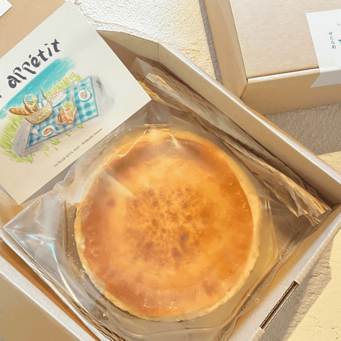 【北海道産生クリーム使用】セタナイのチーズケーキ チーズ ケーキ ホール 冷凍 誕生日 チーズ お取り寄せ ギフト せたな町 ふるさと納税