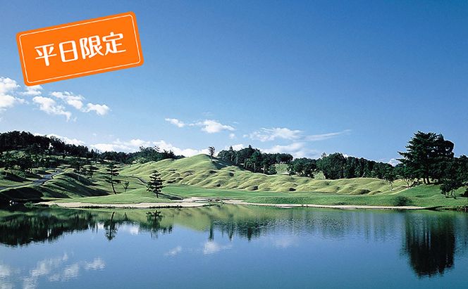 泉水コース 平日限定 セルフプレーペアー招待券 ゴルフ場利用権 チケット 