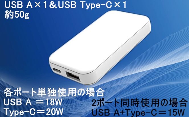 099H3808 急速充電器 PD 20W USB Type-A＆Type-C スマートフォン対応【超薄型 GaN タイプA タイプC スマホ】