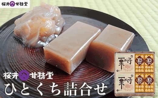 桜井甘精堂 ひとくち詰合せ1号 ［桜井甘精堂］栗 スイーツ 和菓子 かのこ 羊羹 栗羊羹 ようかん 栗きんとん 長野 信州 栗かのこ くり 詰合せ 詰め合わせ お取り寄せ 名物 ギフト 贈答 ［S-10］