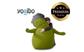 Hugibo Premium（ハギボー プレミアム）ライムグリーン　あなたをやさしく抱きしめてくれるかわいい友達。【Yogibo ヨギボー プレミアム ビーズクッション ビーズ 座椅子 椅子 クッション ビーズソファー ビーズソファ 新生活 プレゼント インテリア 家具 ベッド ゲーム 三重県 四日市市】-[G988-2]