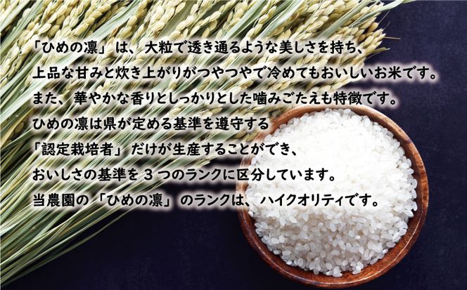 先行予約 新米 令和6年産 定期便 10kg × 6回 にじのきらめき (3回) ひめの凜 (3回) 合計 60kg 96000円 お米 白米 精米 米 こめ 食べ比べ 産地直送 国産 期間 数量 限定 特産品 令和6年度産 2024年産 新品種 人気 ブランド 大粒 もっちり 甘み 冷めても おいしい おにぎり コシヒカリ に負けない 贈答品 お返し プレゼント お礼 お取り寄せ 愛南町 愛媛県