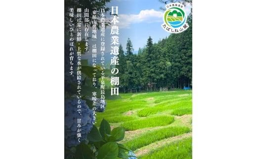 日本農業遺産 特別栽培米ひとめぼれ 平泉町産 20kg（20kg×1） 農薬50%削減 体に優しい 棚田のお米【令和6年産新米】 【米 お米 ひとめぼれ 平泉 米 白米 こめ 岩手 東北 日本農業遺産】【mih400-hito-20A】