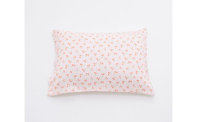 PGガーゼ　布団カバー＆枕カバー ハートさくらんぼ 寝具 綿 