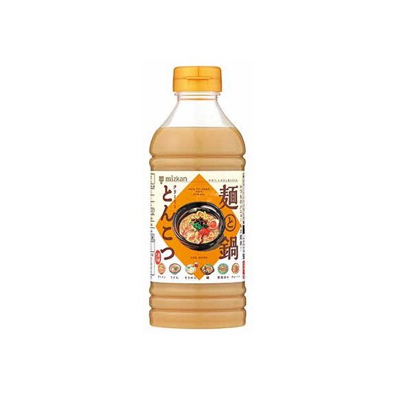 ミツカン 大好きだし。麺と鍋。クリーミーとんこつ500ml 12本