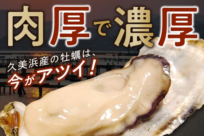 京都・京丹後産牡蠣　カンカン焼き　約25個【軍手・ナイフ付き】　AH00011